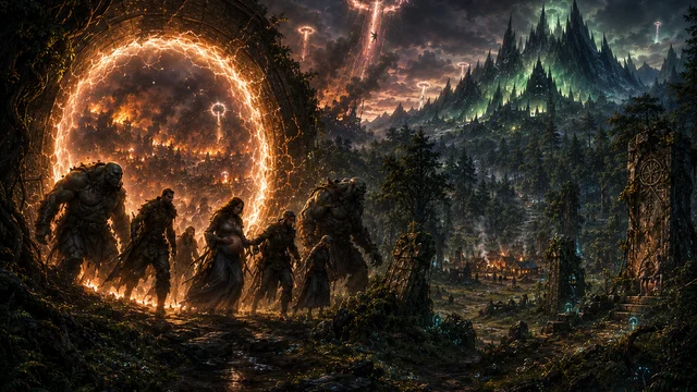 NorthFringe Exodus of Trayalon (Post-Portal and Northfringe Origin)
